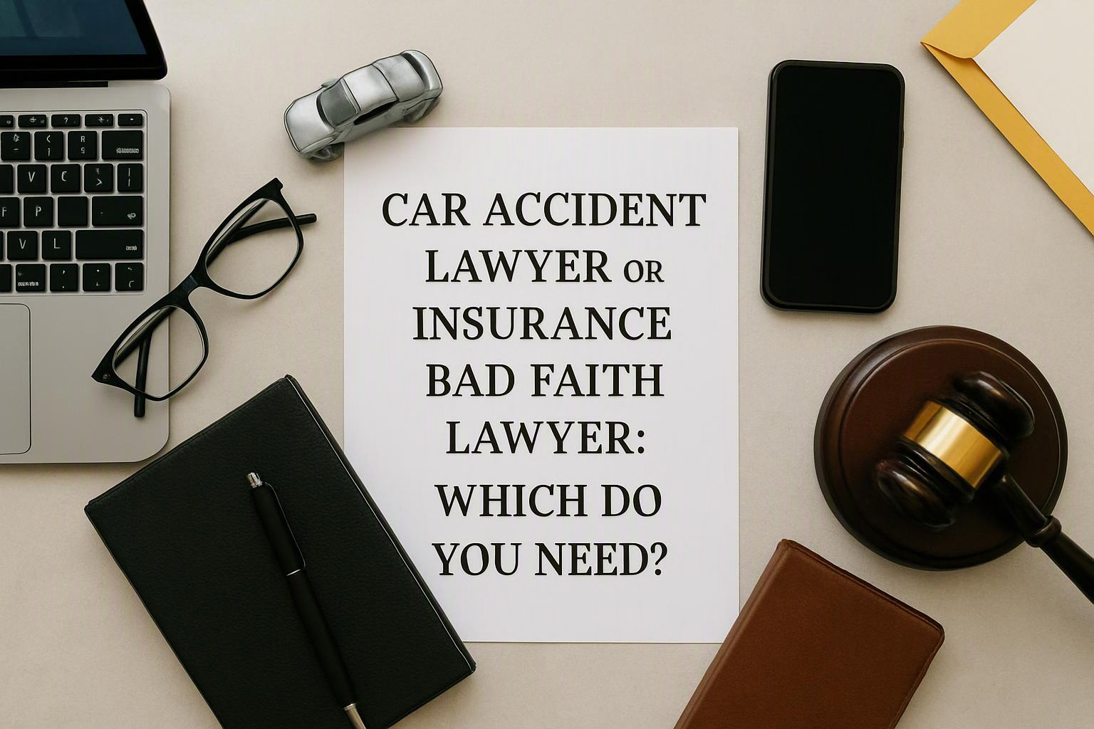Car Accident Lawyer or Insurance Bad Faith Lawyer: Which Do You Need?