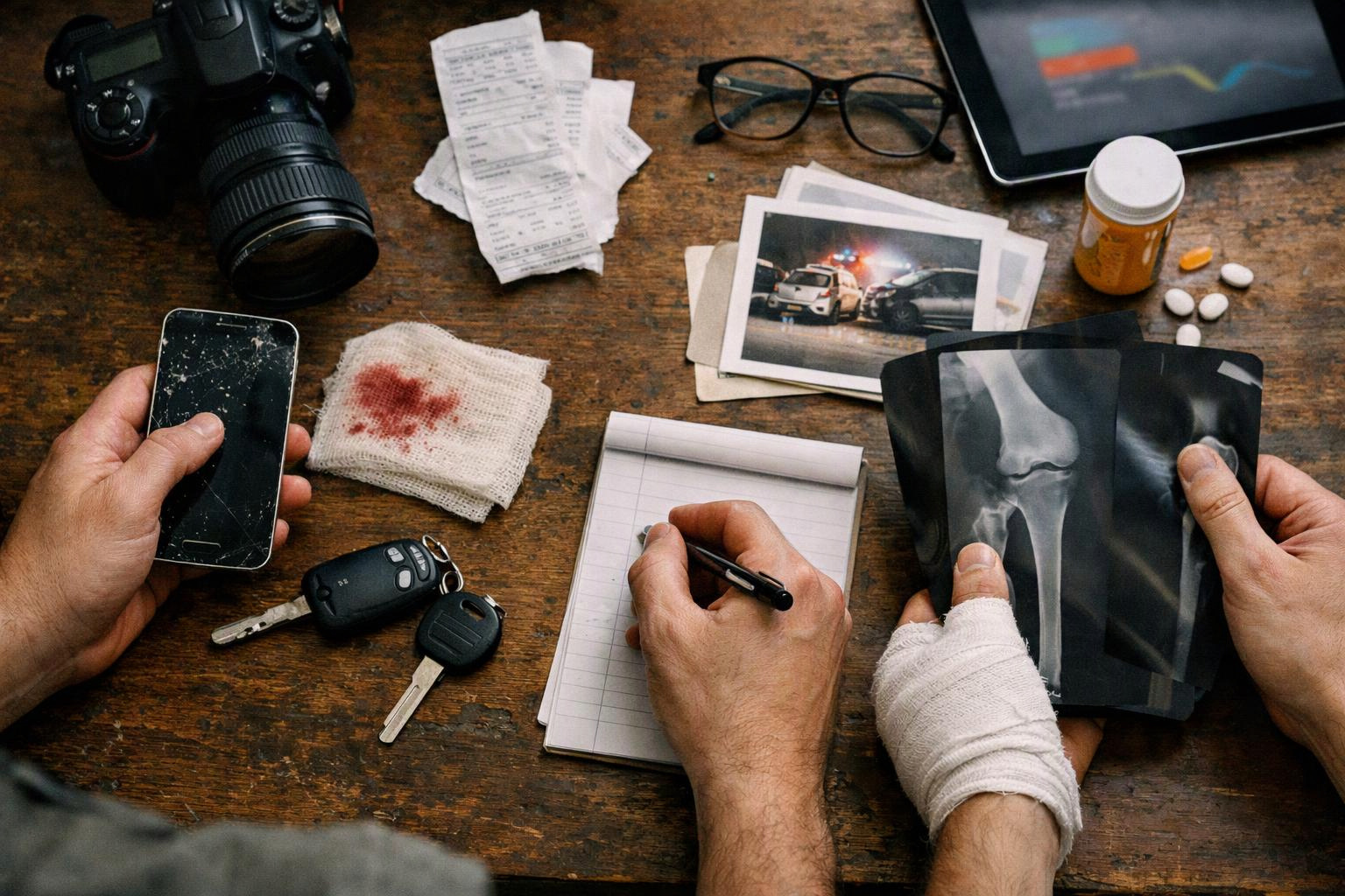 Evidence That Can Help Document a Personal Injury Claim