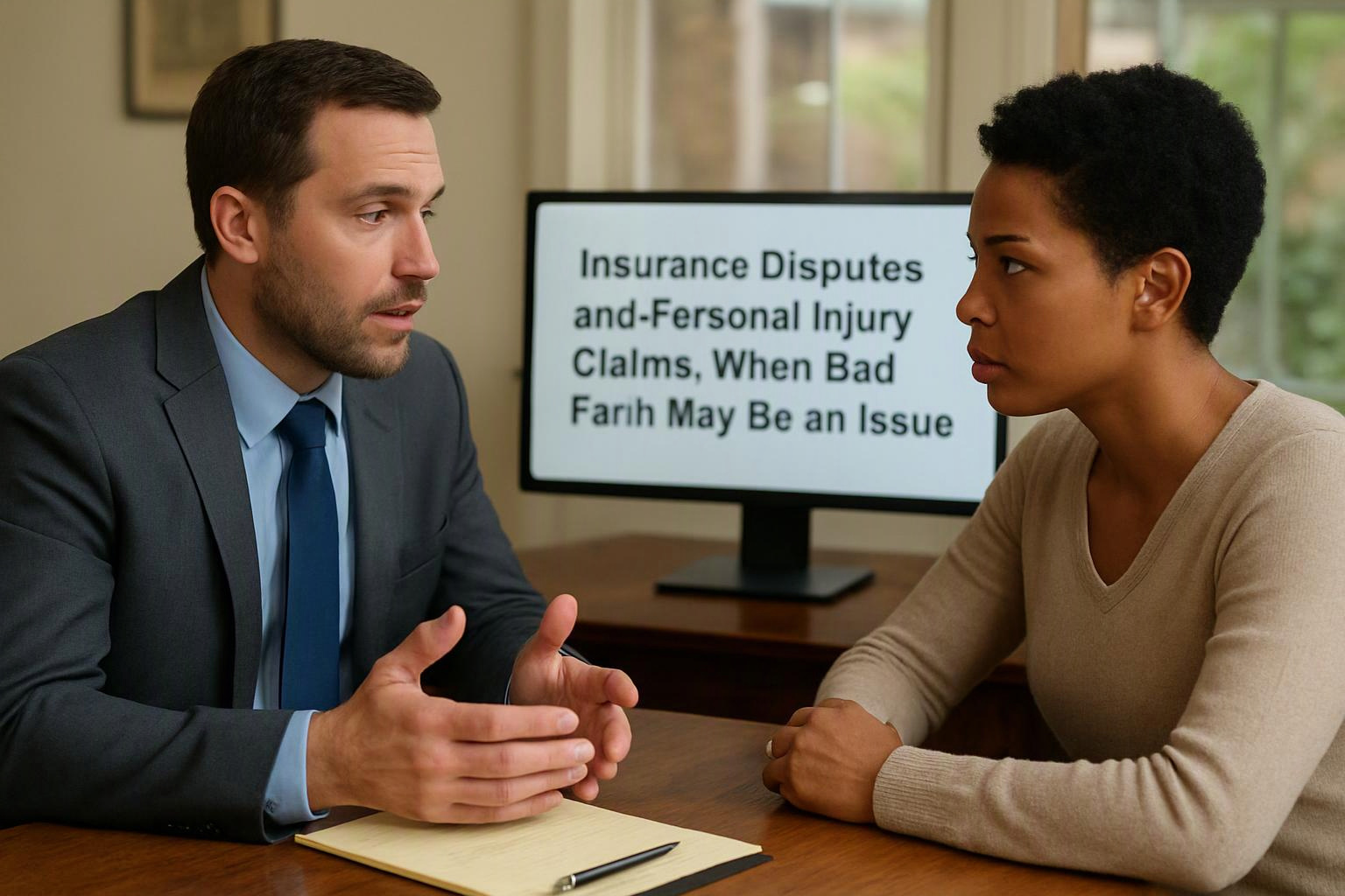 Insurance Disputes and Personal Injury Claims: When Bad Faith May Be an Issue