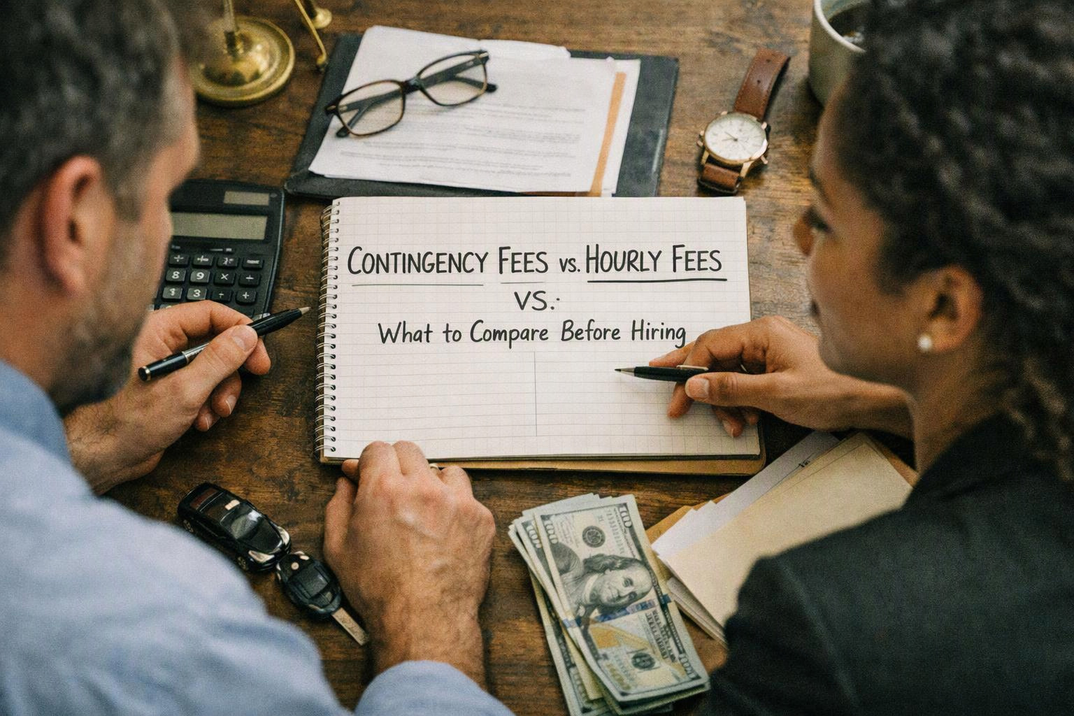 Contingency Fees vs Hourly Fees: What to Compare Before Hiring in Decatur, Georgia