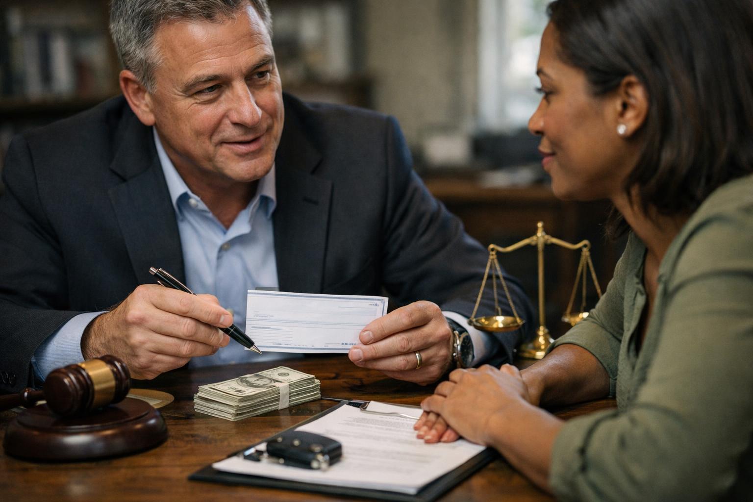 How Contingency Fee applies to Personal Injury Lawyer services in Decatur, United States—practical illustration
