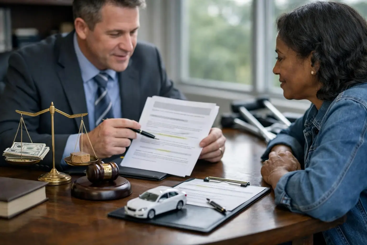 How Contingency Fee applies to Personal Injury Lawyer services in Decatur, United States—practical illustration