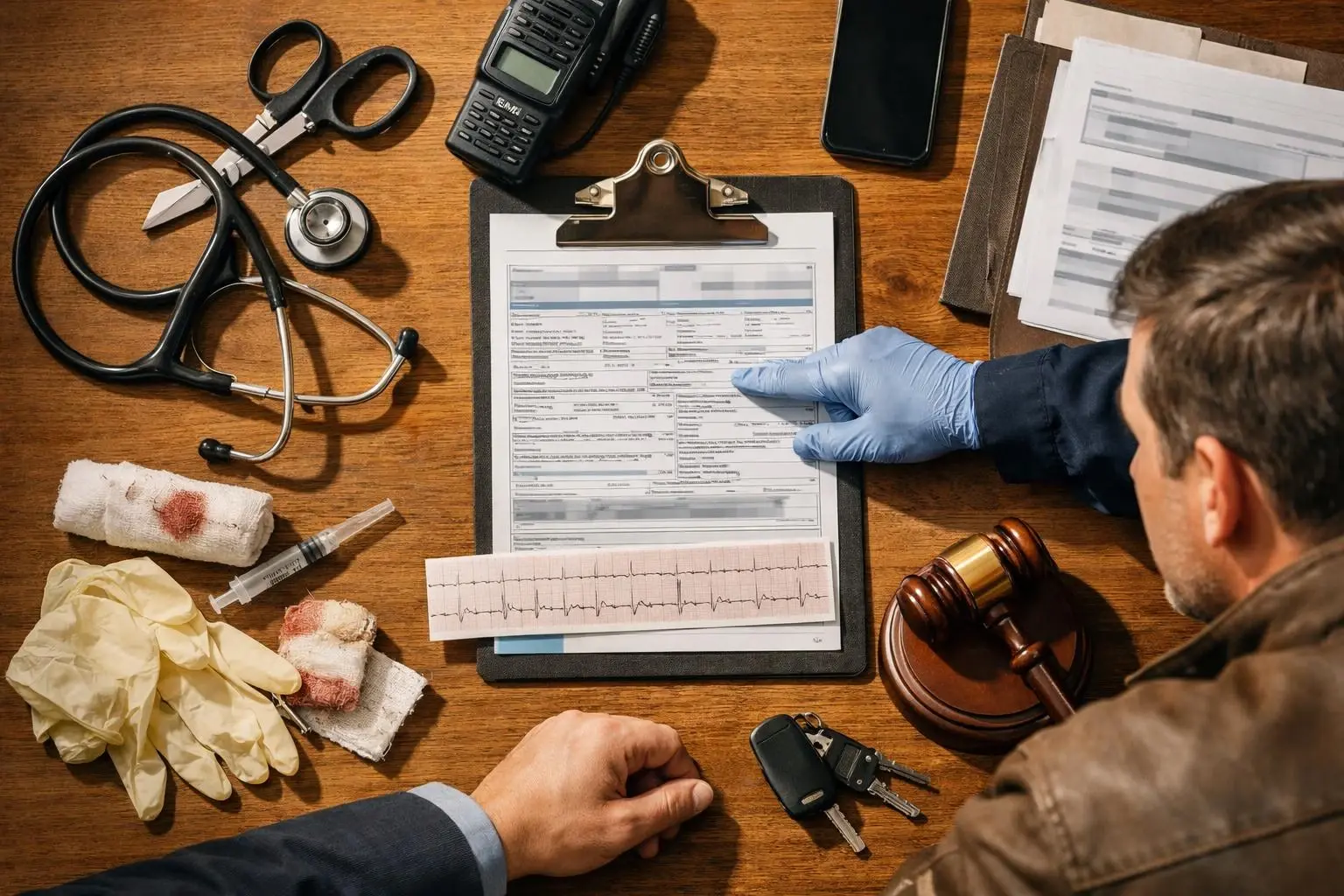How EMS Report applies to Personal Injury Lawyer services in Decatur, United States—practical illustration