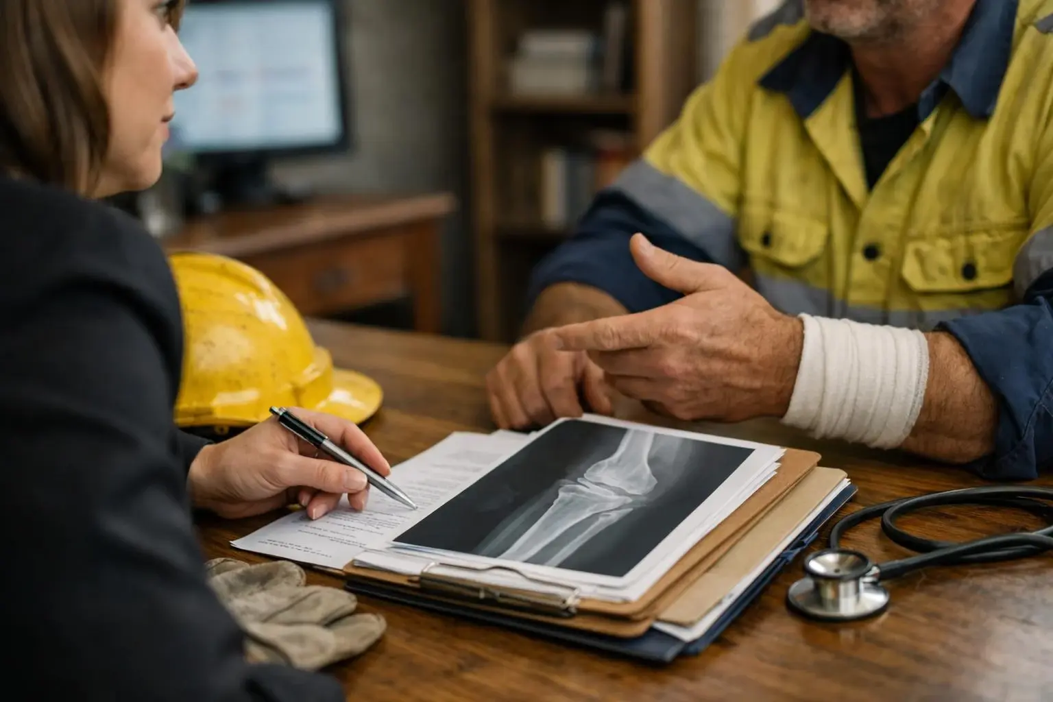Workers Compensation in Personal Injury Lawyer: Workers Compensation is a state insurance plan. It gives medical help and—...