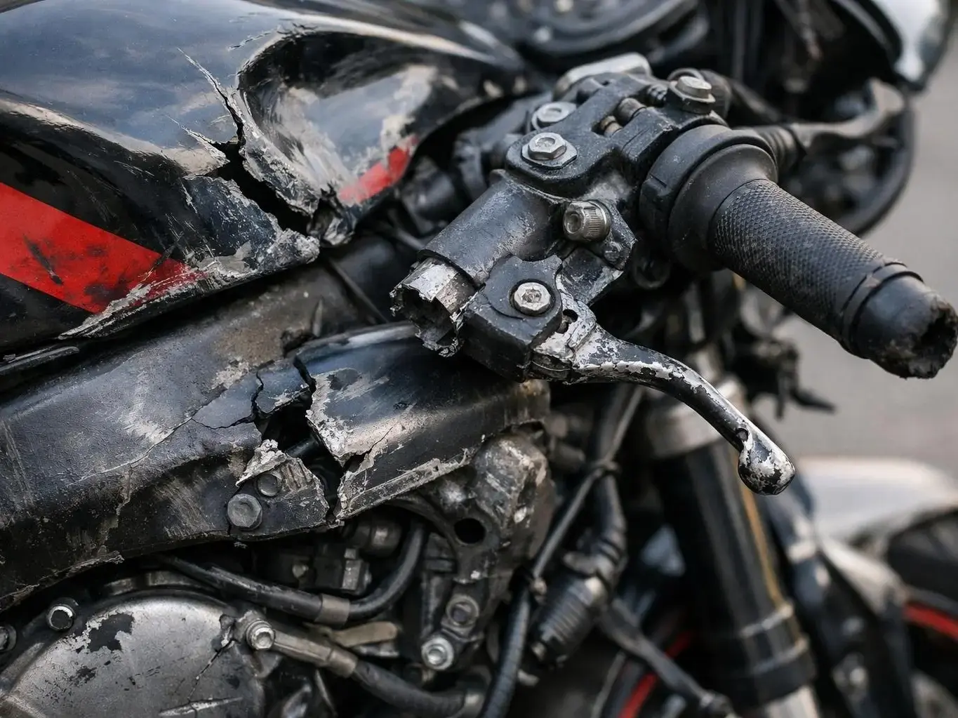 Stonecrest car accident attorney reviewing police report and insurance claim documents with injured driver