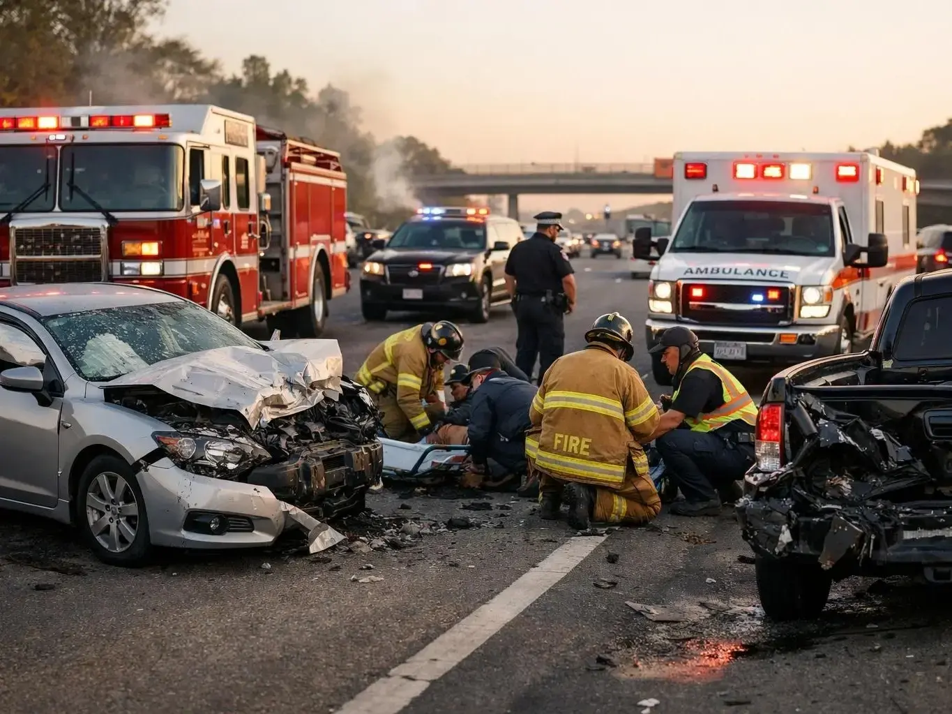 Lawyer investigating wet road rear-end collision near Panola Mountain State Park in Stonecrest GA
