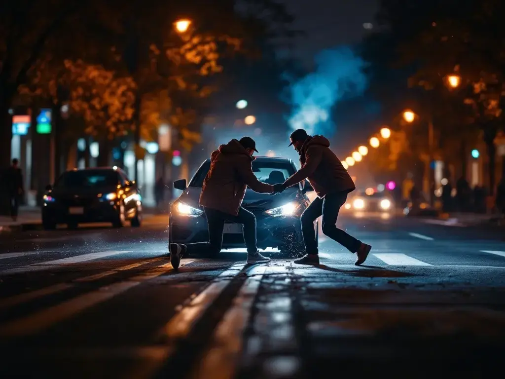 East Point GA car accident attorney reviewing truck collision records near Hartsfield-Jackson airport corridor